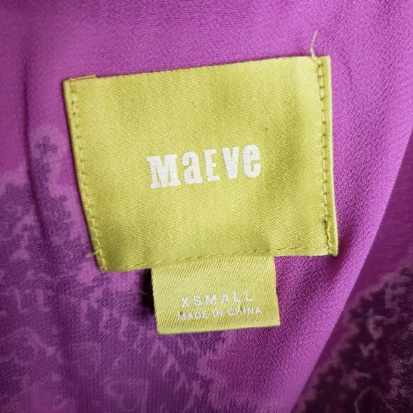 Anthropologie Maeve Anna's maxi dress lavender - Picture 2 of 8